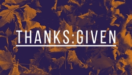 THANKS:GIVEN